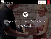 Tablet Screenshot of epskuryr.cz